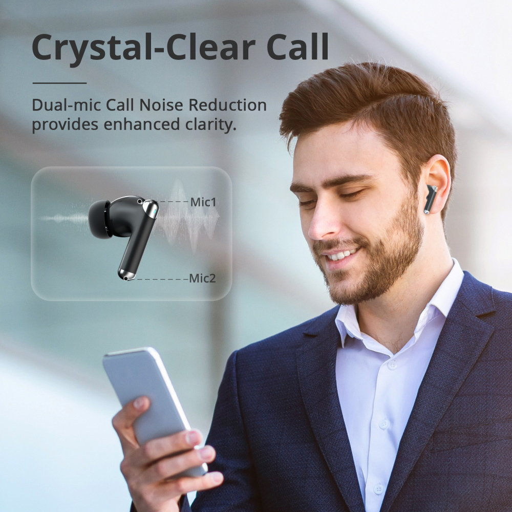 TRONSMART earphones με θήκη φόρτισης Sounfii R4 - Image 2