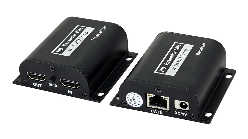 POWERTECH HDMI video extender CAB-H190 μέσω καλωδίου RJ45 - Image 3