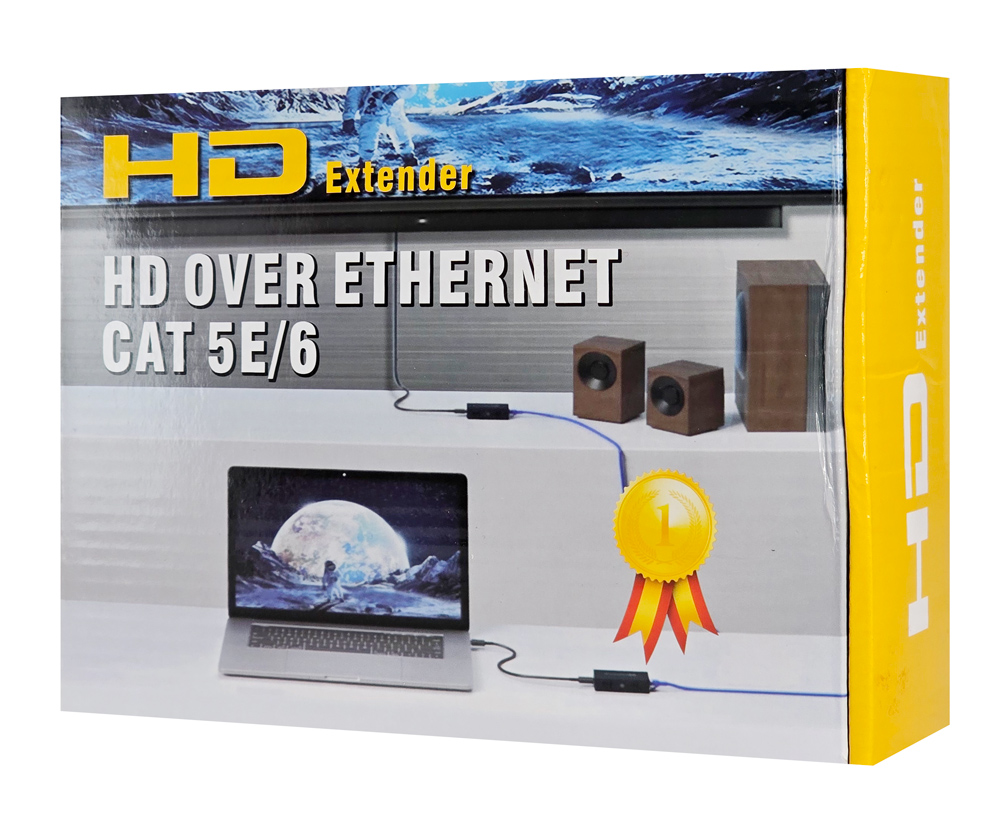 POWERTECH HDMI video extender CAB-H190 μέσω καλωδίου RJ45 - Image 4