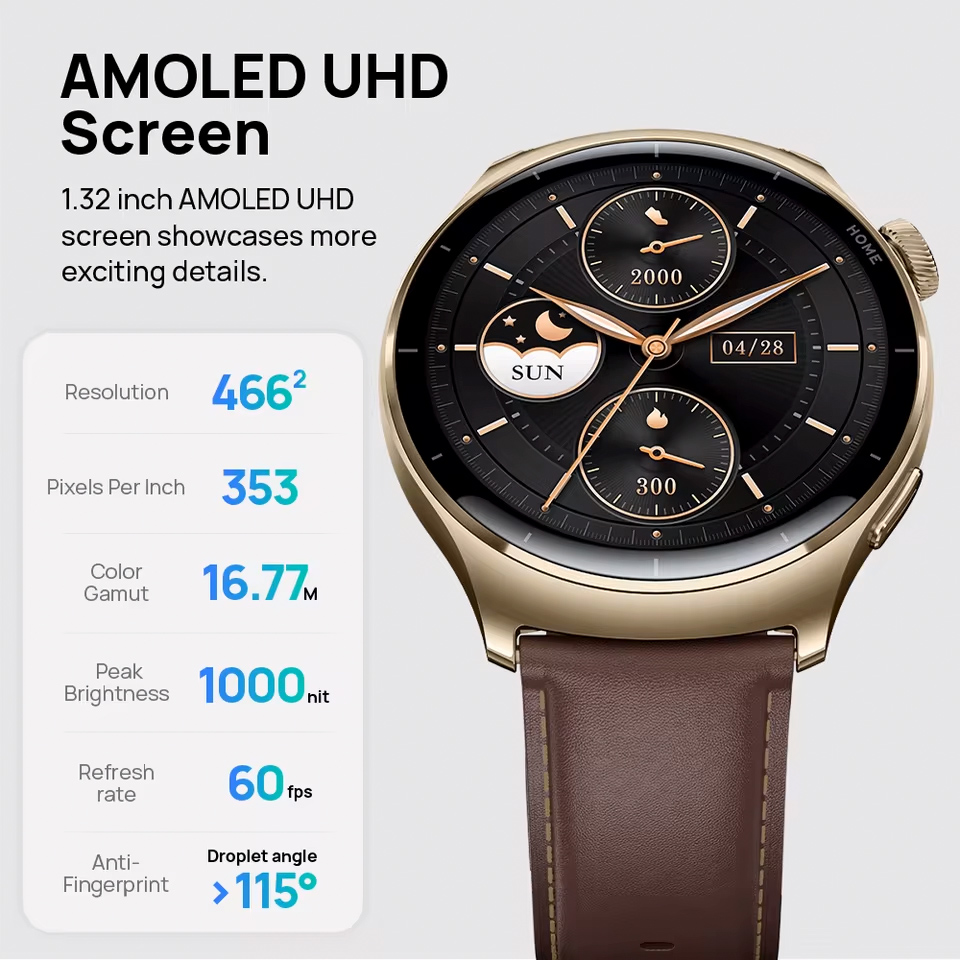 MIBRO smartwatch Lite 3 Pro με 2x λουράκια - Image 4