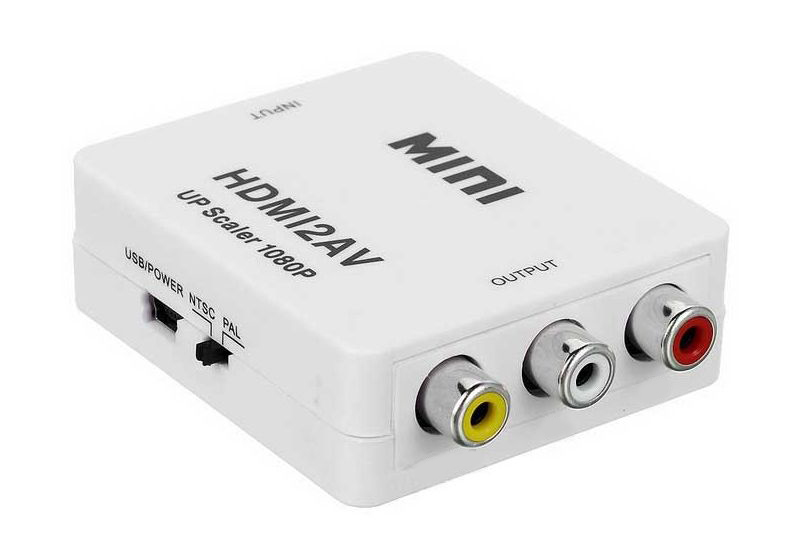 POWERTECH HD Video Converter CAB-H082 από HDMI σε 3x RCA - Image 2