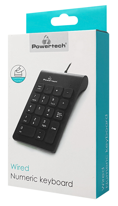 POWERTECH ενσύρματο αριθμητικό πληκτρολόγιο PT-938 - Image 3