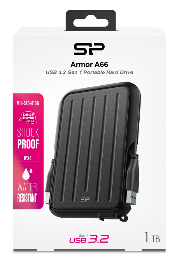 SILICON POWER εξωτερικός HDD Armor A66 - Image 4