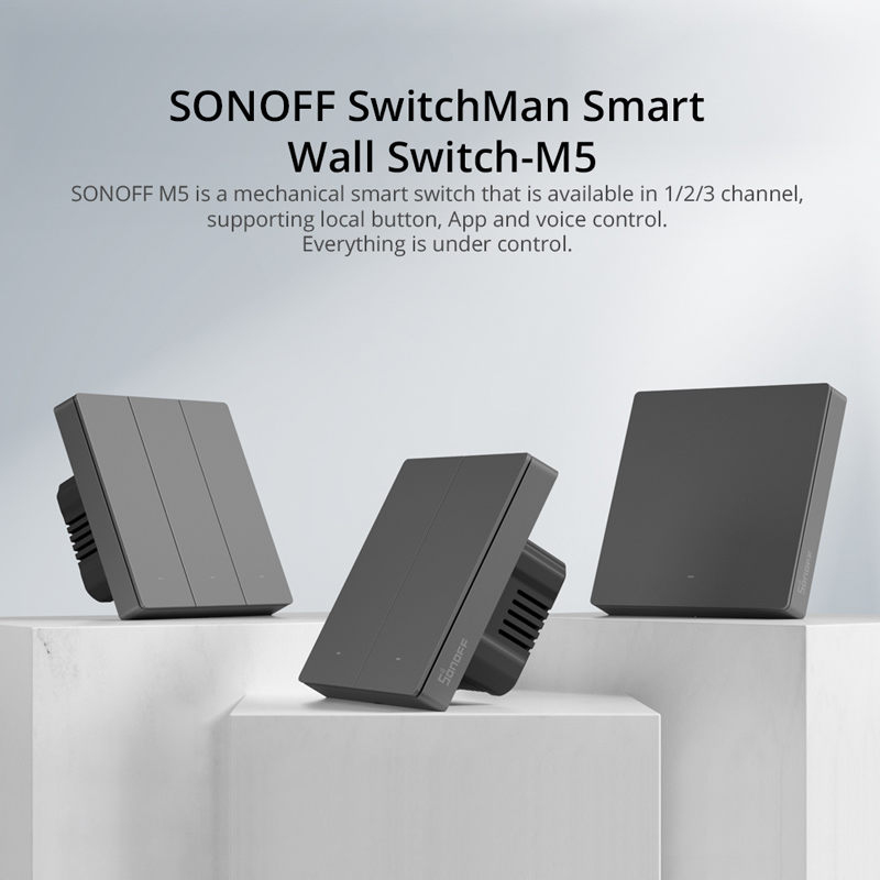 SONOFF smart διακόπτης M5-3C-86 - Image 2