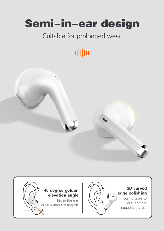 LDNIO earphones με θήκη φόρτισης T03 - Image 3