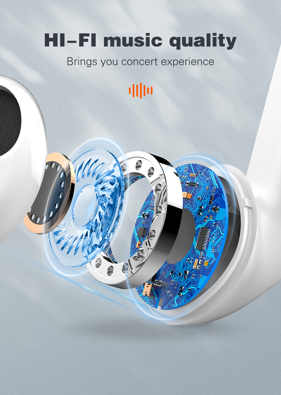 LDNIO earphones με θήκη φόρτισης T03 - Image 4