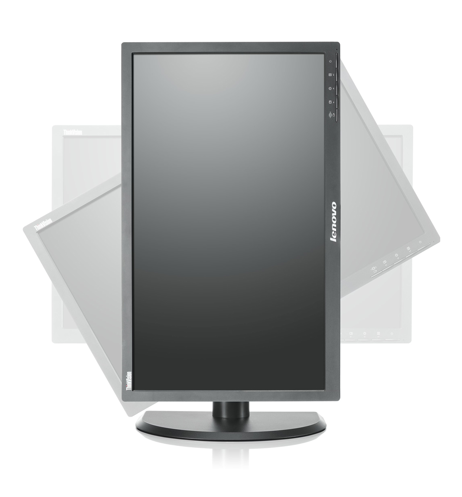 LENOVO used οθόνη LT2323p LED 23" 1920x1080 VGA/DVI/DisplayPort - Image 2