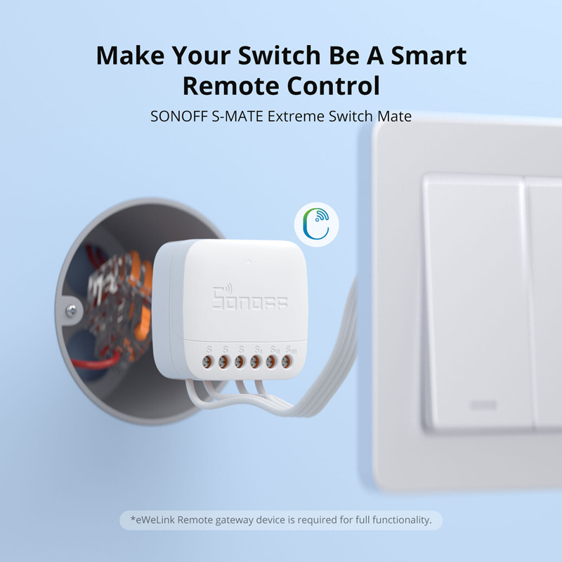 SONOFF smart διακόπτης S-MATE2 - Image 2