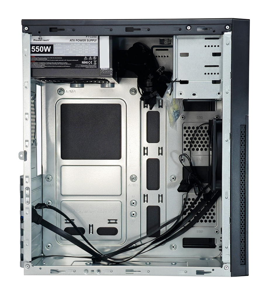 POWERTECH PC Case PT-1308 με 550W PSU - Image 4