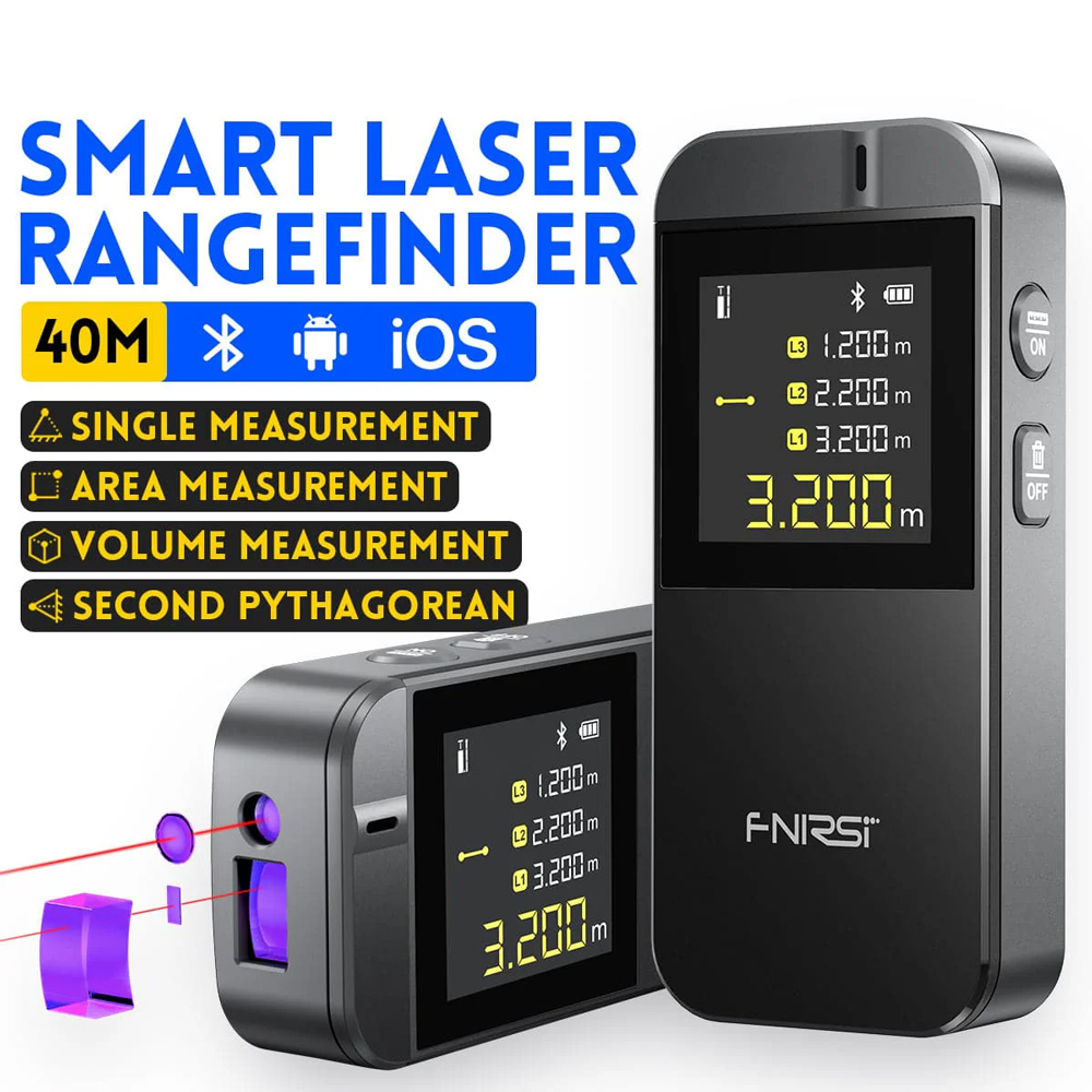 FNIRSI laser μετρητής απόστασης IR40 - Image 2