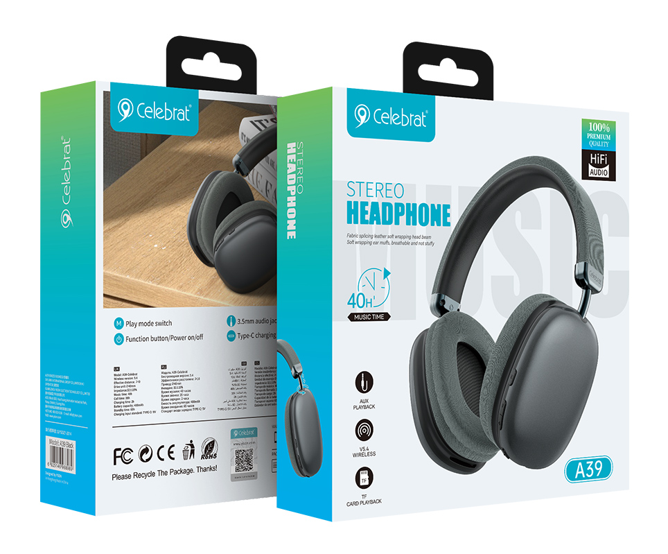CELEBRAT headphones A39 - Image 4