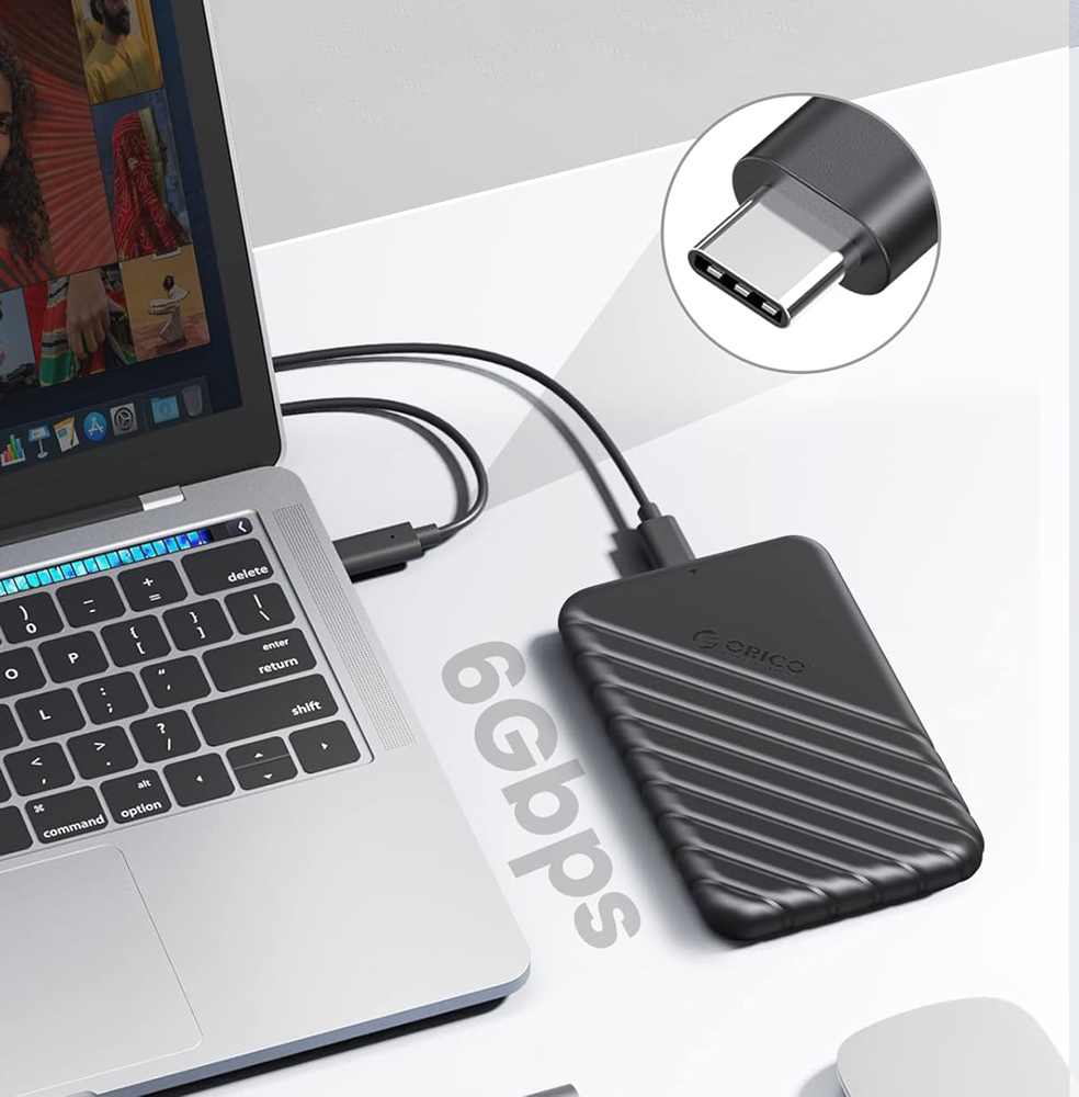 ORICO θήκη για 2.5" SATA HDD/SSD 25PW1C-C3 - Image 2