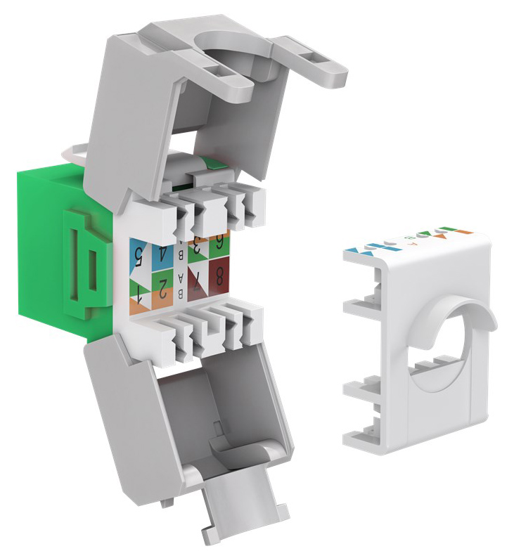 GOOBAY Keystone module RJ45 CAT 6A 90687 - Image 2