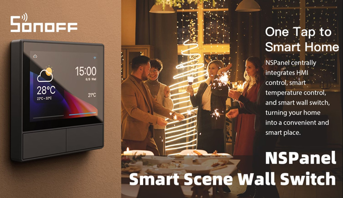 SONOFF smart panel ελέγχου NSPanel με οθόνη αφής - Image 2