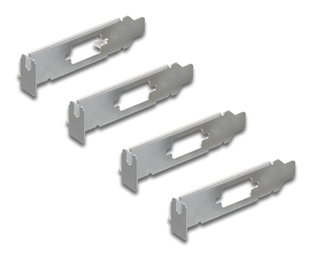 DELOCK κάρτα επέκτασης PCIe σε 4x RS-232 90410 - Image 3