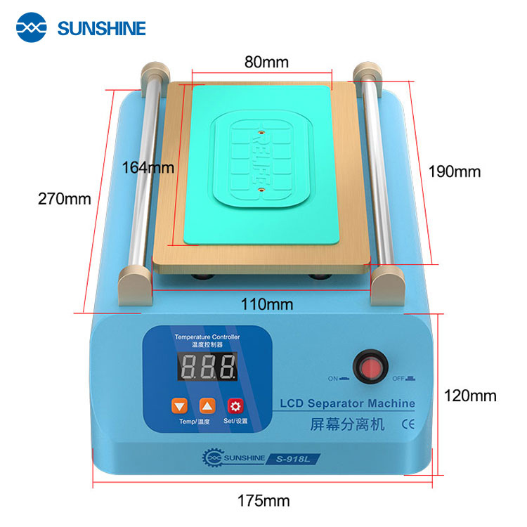 SUNSHINE διαχωριστής LCD οθόνης S-918L για επισκευές κινητών - Image 3