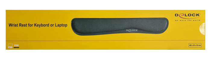 DELOCK στήριγμα καρπού για πληκτρολόγιο/laptop 12558 - Image 3