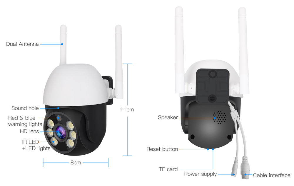 VSTARCAM smart IP κάμερα CS661 - Image 3
