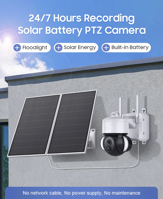 SECTEC smart ηλιακή κάμερα ST-518 - Image 2