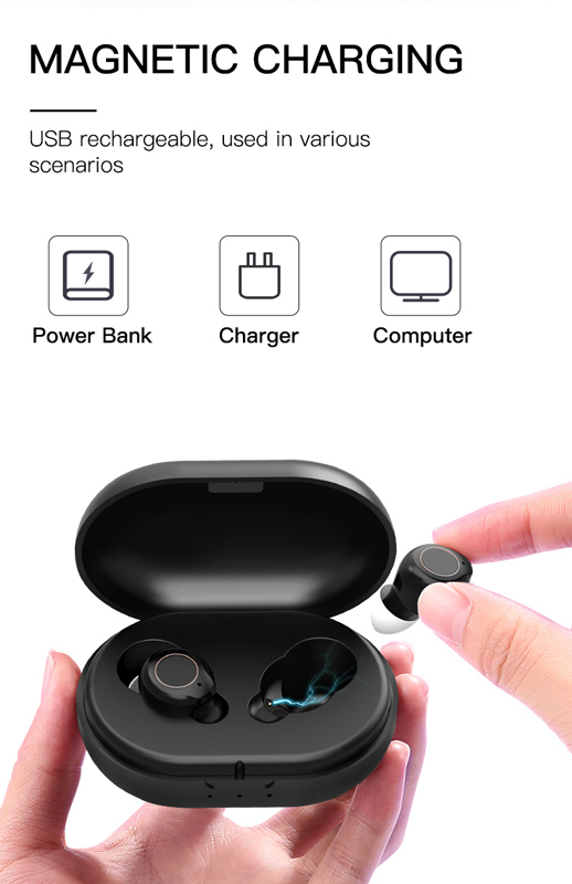 POWERTECH ακουστικά βαρηκοΐας PT-1247 με θήκη - Image 4