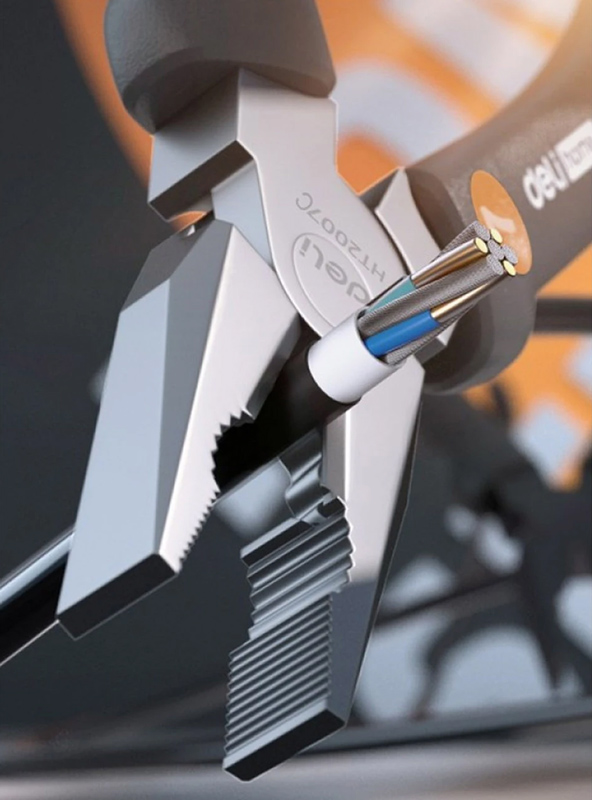 DELI πένσα HT2007C με αντιολισθητικές λαβές - Image 3