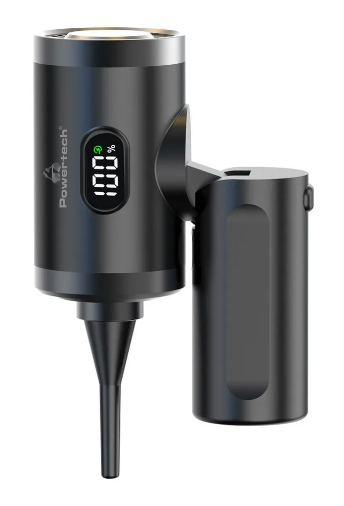 POWERTECH ηλεκτρικό air duster PT-1316 με LED φακό - Image 3