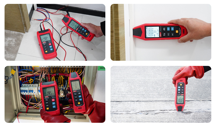 UNI-T ανιχνευτής καλωδίων & σωλήνων UT25CL - Image 2