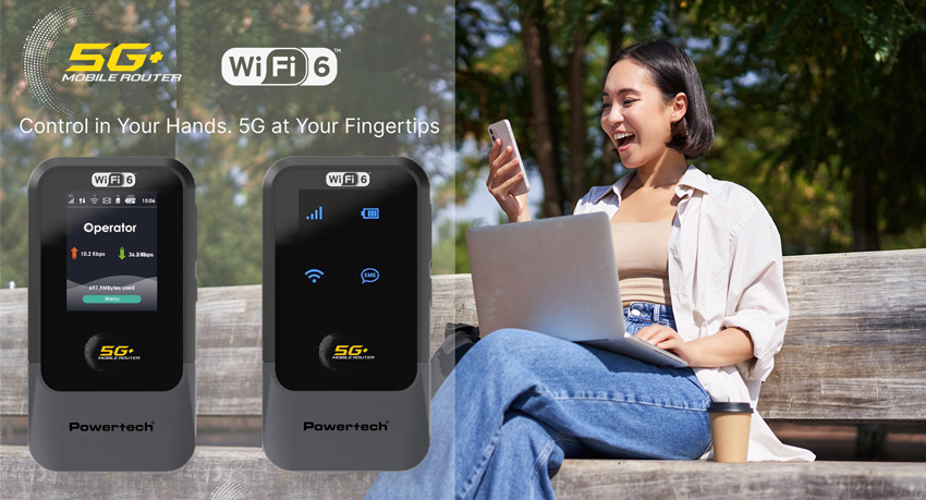 POWERTECH 5G mobile router PT-1512 - Image 2
