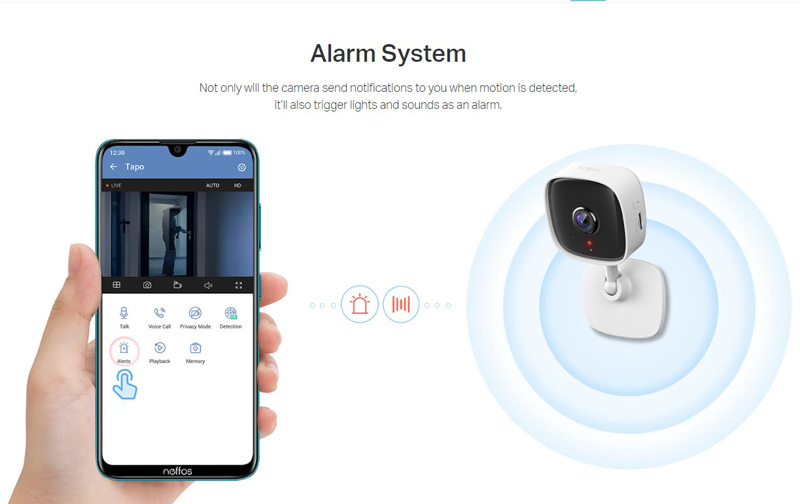TP-LINK smart κάμερα Tapo C110 - Image 3