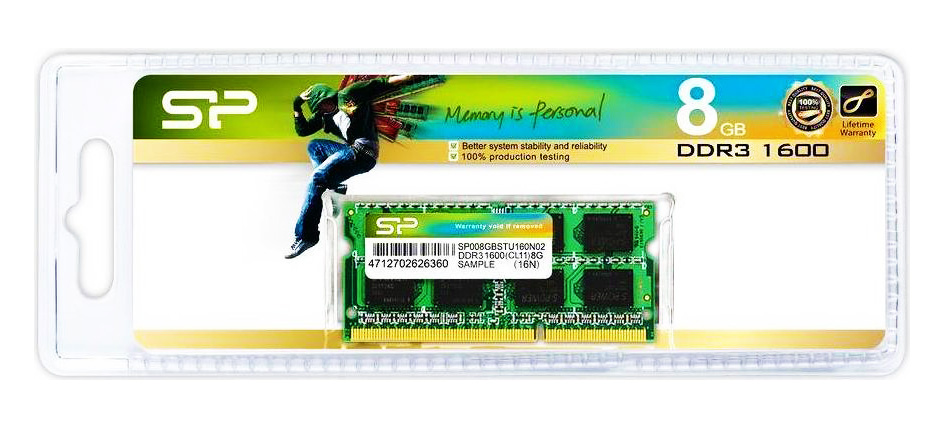 SILICON POWER Μνήμη RAM DDR3 SODimm - Image 2