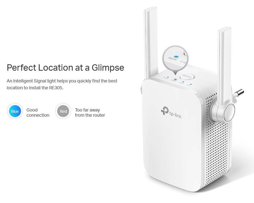 TP-LINK AC1200 Wi-Fi Range Extender RE305 - Image 2