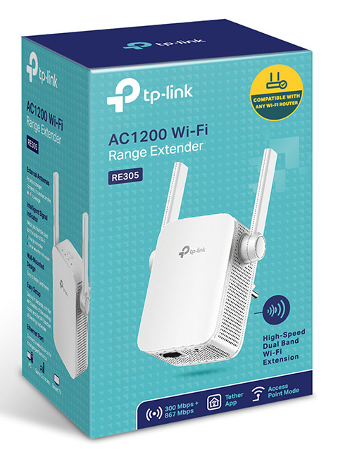 TP-LINK AC1200 Wi-Fi Range Extender RE305 - Image 4