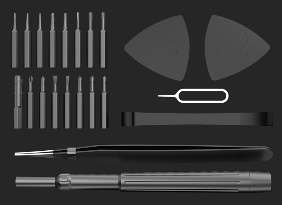 BEST σετ εργαλείων με κατσαβίδια ακριβείας BST-8934B - Image 2