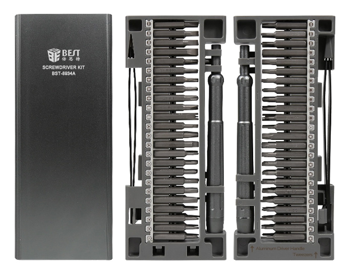 BEST σετ εργαλείων με κατσαβίδια ακριβείας BST-8934A - Image 3