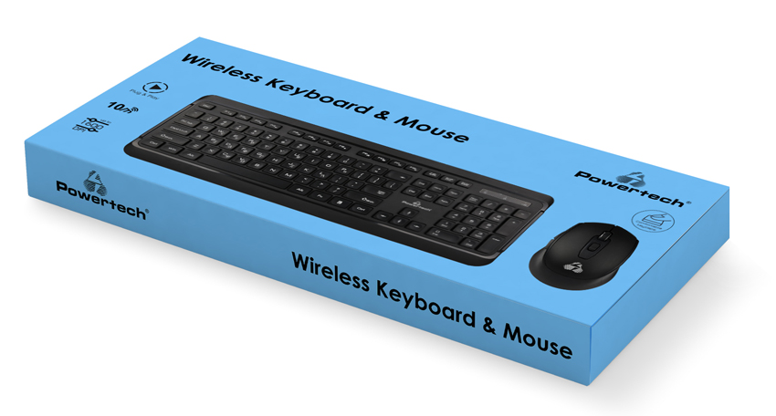 POWERTECH set ποντίκι & πληκτρολόγιο PT-1060 - Image 3
