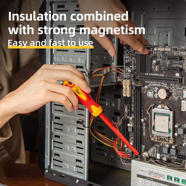 DELI κατσαβίδι ηλεκτρολόγου DL5151251 - Image 2