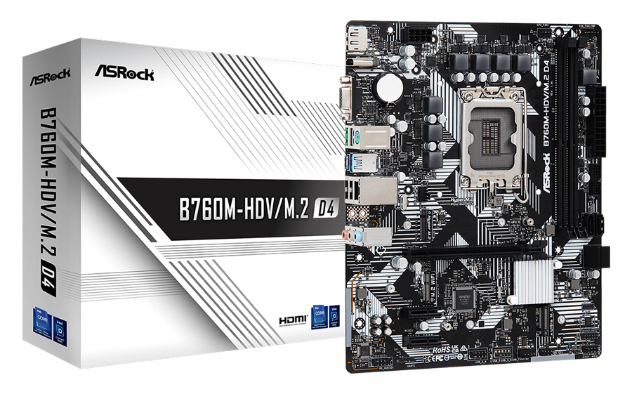 ASROCK μητρική B760M-HDV/M.2 D4 - Image 3