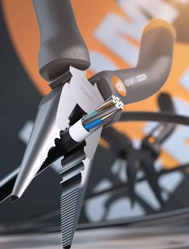 DELI μυτοτσίμπιδο HT2106C με αντιολισθητικές λαβές - Image 3