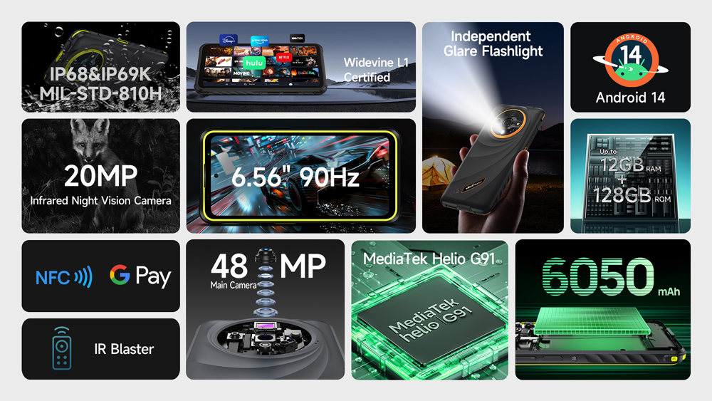 ULEFONE smartphone Armor X31 - Image 2