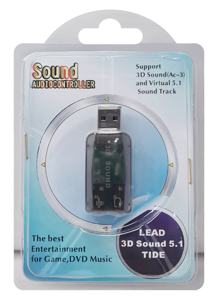 POWERTECH κάρτα ήχου USB CAB-U036 - Image 2