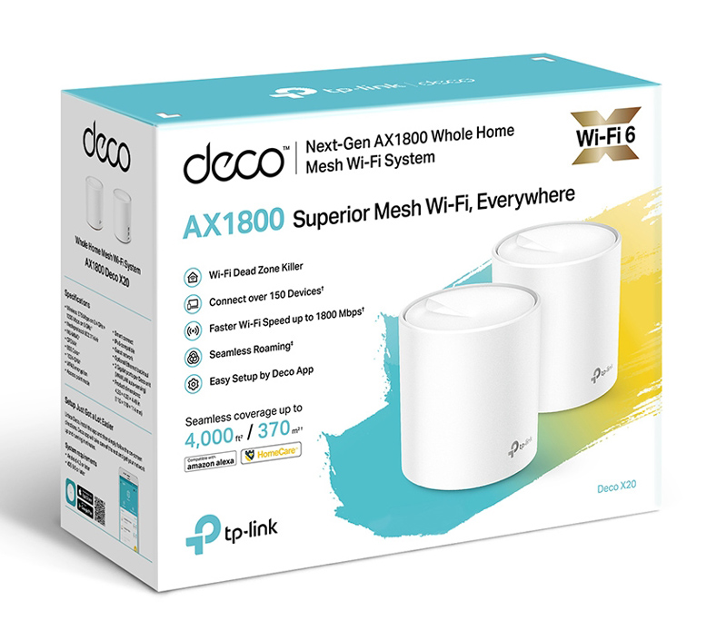 TP-LINK Mesh WiFi 6 access point Deco X20 - Image 4