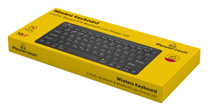 POWERTECH ασύρματο πληκτρολόγιο PT-1153 - Image 3