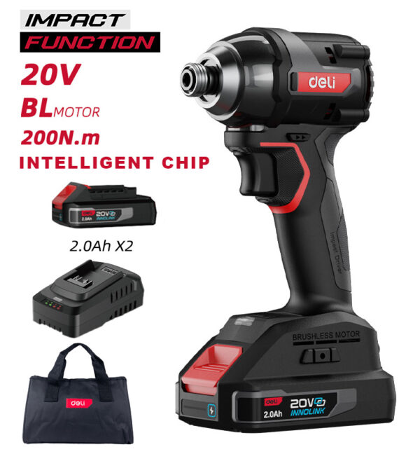 DELI παλμικό κατσαβίδι μπαταρίας DE-QZ20-1D2