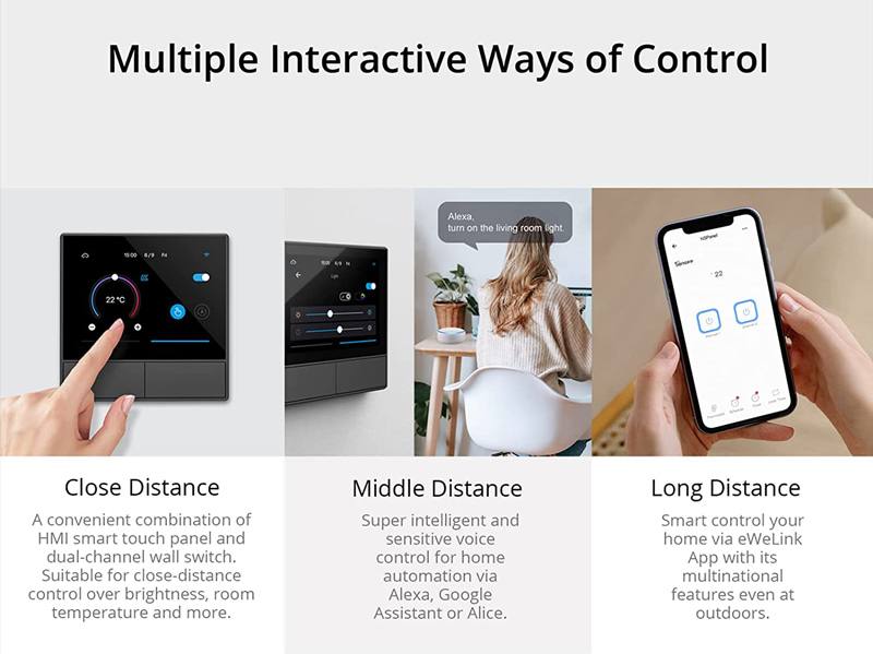 SONOFF smart panel ελέγχου NSPanel με οθόνη αφής - Image 4