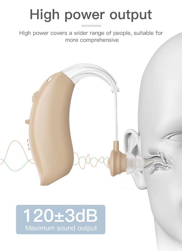 POWERTECH ακουστικό βαρηκοΐας PT-1095 με θήκη - Image 2