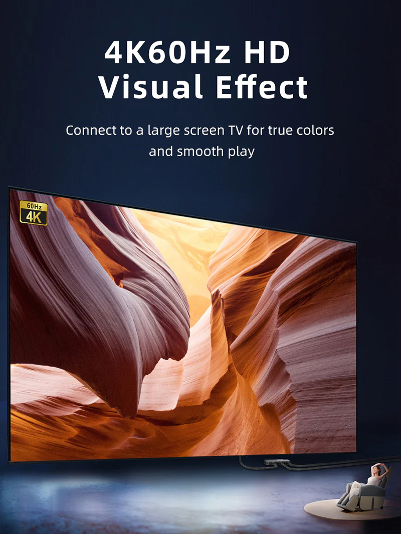 CABLETIME HDMI switch CT-HS4K-AG - Image 3