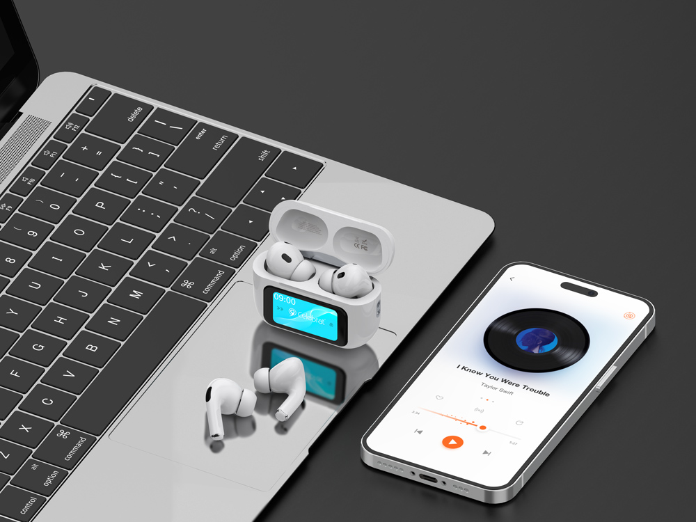 CELEBRAT earphones με θήκη φόρτισης W63 - Image 3