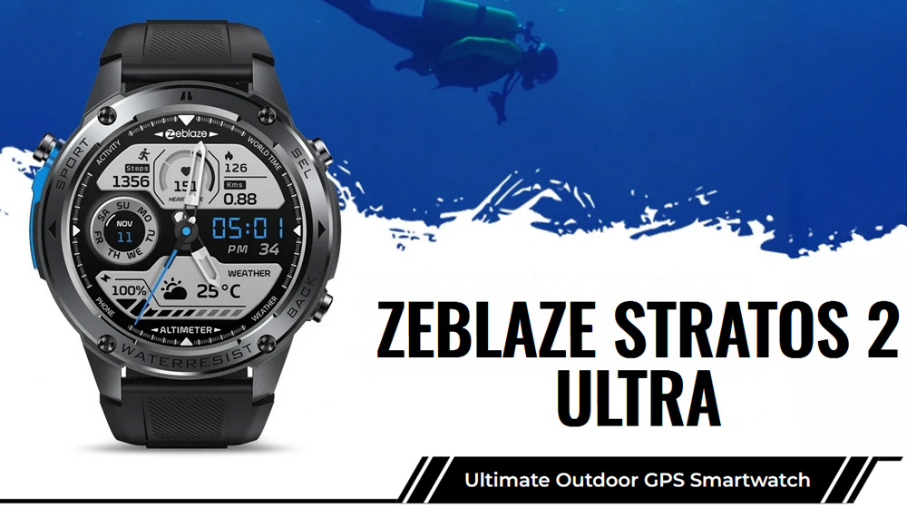 ZEBLAZE smartwatch Stratos 2 Ultra - Image 2