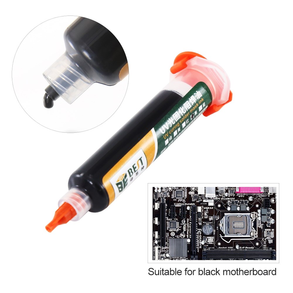 BEST PCB Repairing UV Solder mask ink BST-UVH900 - Image 2