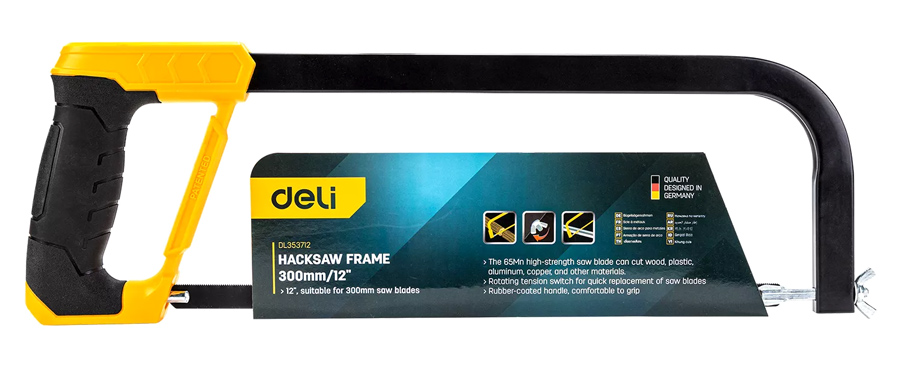 DELI πριόνι σιδήρου DL353712 με εργονομική λαβή - Image 2